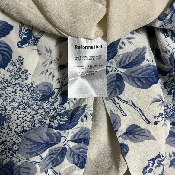 Reformation Juliette Dress - Pompadour - Picture 6 of 6